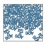 It's A Boy Fanci-Fetti (lt blue) Party Accessory  (1 count) (.5 Oz/Pkg)