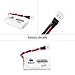 Noiposi 4pcs 3.7v 500mAh Upgrade Rechargeable Lipo Battery with 6 in 1 Charger for JJRC H31 H37 Eachine E50 drone Hubsan X4 FPV H107C H107D H107L H107P H108 RC Quadcopter