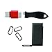 Kensington USB Port Lock with Cable Guard, Rectangular, K67719US