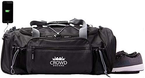 gym bag with bottle holder