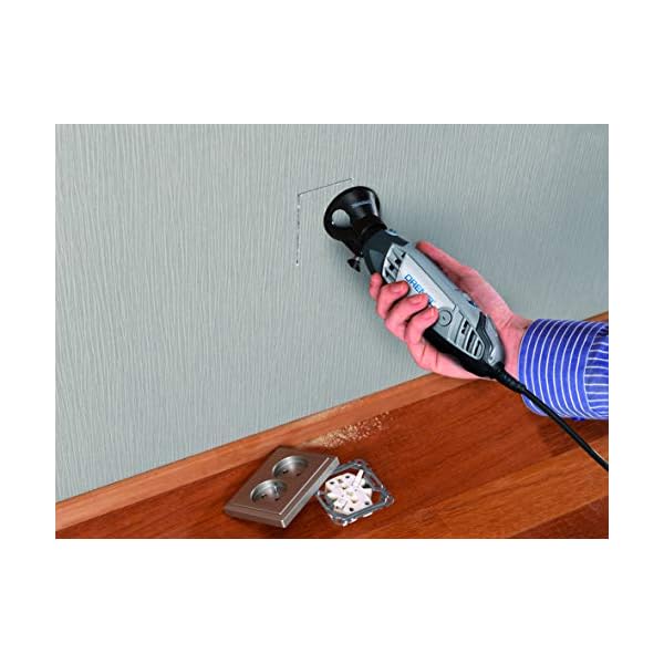 Dremel 3000 Multifunktionswerkzeug 130W, Set mit 5 ZubehÃ¶rteilen, Variable Drehzal 10.000-33.000 U/min zum Schneiden, Schleifen, Gravieren, Polieren, SchÃ¤rfen, Reinigen, Schnitzen, F0133000JU – Bild 6