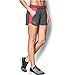 Under Armour Women's Play Up Short 2.0, Carbon Heather/Pink Shock, Medium