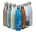 MIRA 17 Oz Stainless Steel Water Bottle - Double Walled Vacuum Insulated Cola Shape Thermo Flask - 24 Hours Cold, 12 Hours Hot - Reusable Metal Water Bottle - Leak-Proof Sports Bottle - Dynamic Blue