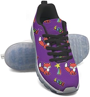Winging Kawaii Fox And Other Stickers Women Fashion Breathable Air Cushion Max Running Outdoor Sneakers Shoes