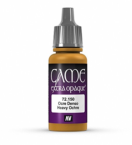 Vallejo Game Color Heavy Ochre X-Opaque Paint, 17ml