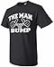 The Man Behind The Bump Proud New Father Men's T-Shirt