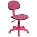 Flash Furniture Pink Fabric Swivel Task Office Chair