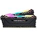 CORSAIR VENGEANCE RGB PRO 16GB (2x8GB) DDR4 2666MHz C16 LED Desktop Memory - Black