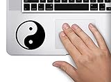 Ying Yang Symbol Decal Funny Laptop Skin Macbook Trackpad Keypad Sticker Window