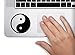 Ying Yang Symbol Decal Funny Laptop Skin Macbook Trackpad Keypad Sticker Window