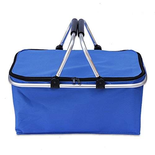 Buy Picnic Basket for Outing,Decaral Picnic Tote Insulated Folding