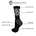 MadSportsStuff Lacrosse Socks with Player on Camo Background Crew Socks (Multiple Colors)