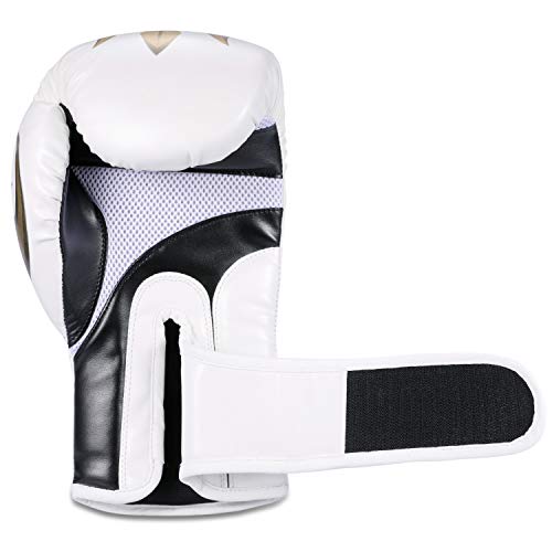 Guantes-de-Boxeo-SKL-Guantes-de-Perforacin-Guantes-de-Entrenamiento-10oz-Sparring-Guantes-de-Boxeo-para-Adultos-Hombres-Mujeres-PU-Cuero-Negro-Blanco