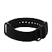 Replacement 18mm NATO Strap Nylon Watch Band - Black, 5 Ring Black PVD Buckle