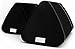 August MS515 - Stereo Bluetooth Speaker Pair - Dual Speakers for Smart TVs, Smart Phones, Laptops, PCs, Tablets - Black