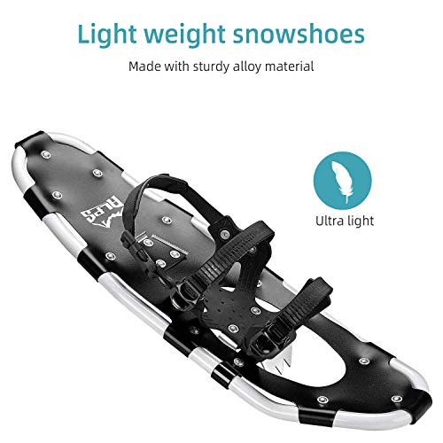 Alps Adult All Terrian Snowshoes 30" + pair anti-shock adjustable snowshoeing pole - Thumbnail 7