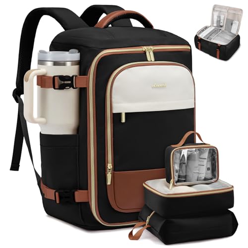 LOVEVOOK Travel Backpack Carry Flight Approved Personal