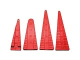Velleman VTBEND1 Resistor and Axial Component Lead Bending Tool Set, 1 Grade to 12 Grade, 1/4W to 3W