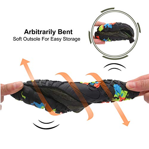 Spesoul Womens Mens Water Sports Shoes Outdoor Quick Dry Barefoot Athletic Aqua Shoe for Beach Swim Pool Surf Diving Yoga