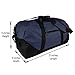 iEquip Duffle Gym Bag, Heavy Duty Travel Carry-On Clothing Work Out Bag (Navy - Large 21