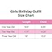 Baby Girls Birthday Outfit - Cute 2-Piece Tutu Dress for Toddlers (Hot Pink, 3 Year Old)