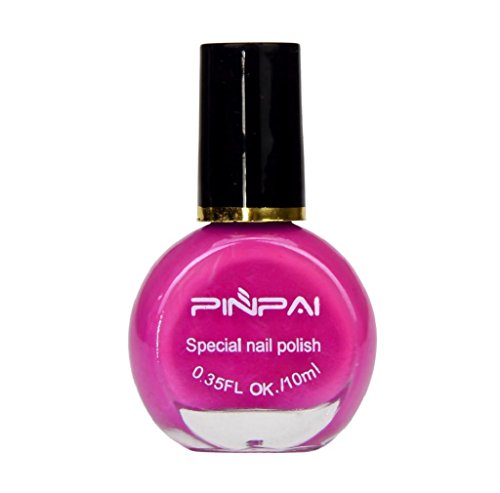Nail polish,Morecome Nail Art Stamping Painting Varnish Nail Polish (F)