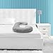 Full Body Jersey Maternity Pillow Baby Nursing Cushion and Maternity Pillow for Pregnant Women Belly and Back Support Cushion Made of Jersey Pillow Cover Wedge Pillow Included