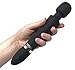 Vibrating Clitoris Massage Vibrator for Women or Couples Masturbation by MoN | Sex Toy Clit G-Spot Stimulation Massager - Rechargeable, Waterproof, Powerful Motor - Black