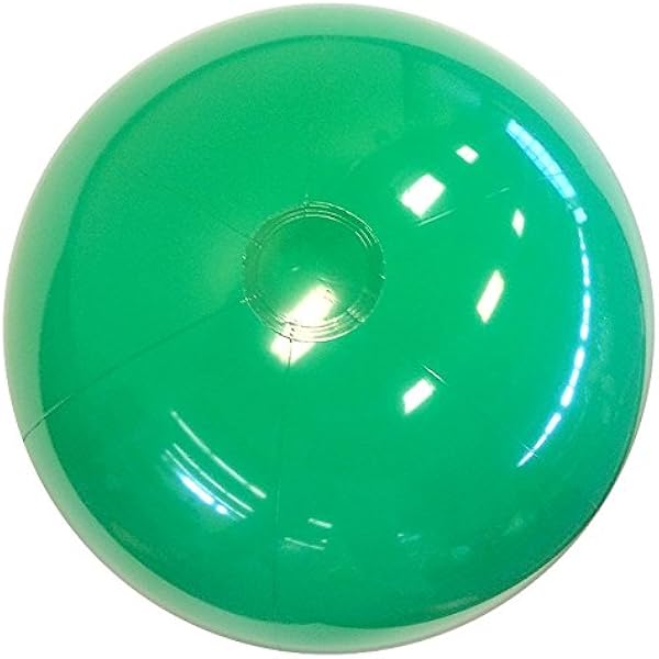 solid color beach balls