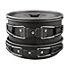 Charlie & Keith’s Portable Outdoor Cookware with Carrying Mesh,Non-Stick Pot Frying Pan Cooking Set Made of Anodized Aluminum,Suitable for 4~5 Person,Great for Camping,Hiking,Backpack,Picnicthumb 3