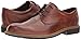 ECCO Men's Findlay Plain Toe Tie Oxford, Cognac, 10-10.5
