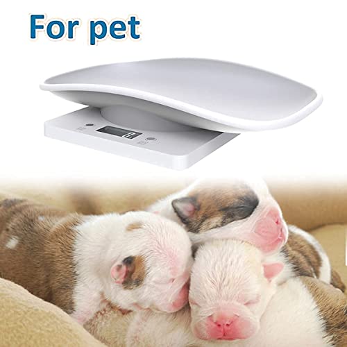 Digital Pet Scale, Small Animal Weight Scale Portable Electronic LED