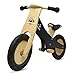 Kinderfeets Classic Chalkboard Wooden Balance Bike, Kids Training No Pedal Balance Bike, Black
