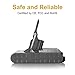 FLAGPOWER 21.6V 3.0Ah Li-ion Battery Replacement for 21.6V Dyson V8 Absolute Cordless Handheld Vacuum Cleaner Dyson V8 Fluffy Vacuum Dyson V8 Animal Cordless Vacuum Replacement Battery