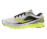 Saucony Men's Kinvara 5 Running Shoe,White/Black/Citron,11.5 M US