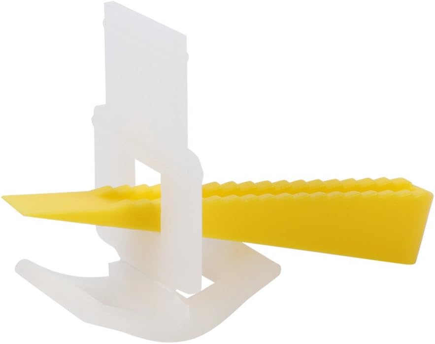 600 Tile Leveling System 400 Clips + 200 Wedges Tile Leveler Spacers Lippage