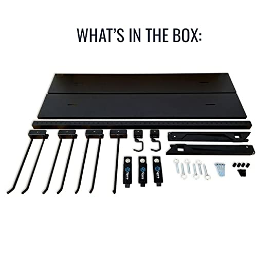 StoreYourBoard Tool Pro Essential Garage Rack, Equipment Organizer, Wall Mount Hanger With