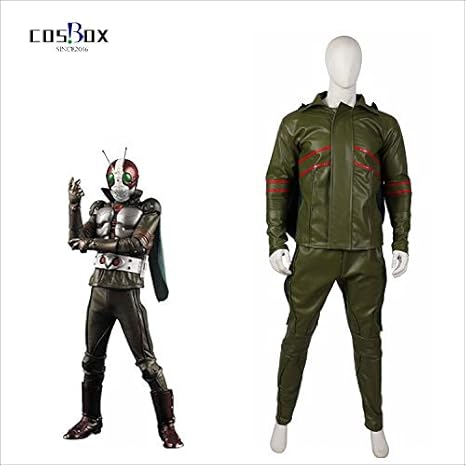 Amazon 上着 ズボン マフラー 仮面ライダー The Next V3 合革 肌スーツ アンダースーツ Kamen Rider ベーススーツ コスチューム コスプレ 仮装 通販