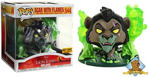 Scar with Flames The Lion King Deluxe 