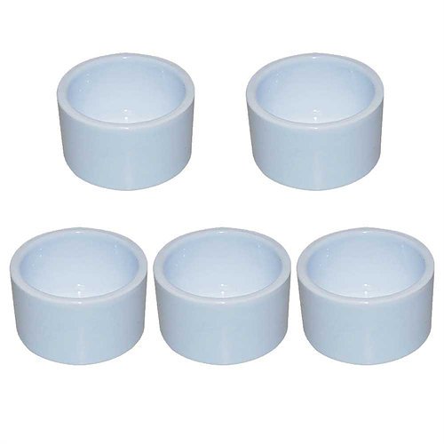 Pet Ting Oval Bowl 10cm – Small Animal Feeding Bowl – Bird Feeding Bowl – Hamster, Gerball, Ect, Feeding Bowl – Ect (Pack of 5)