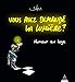Quelqu'un aurait de la lumière ? : Humour en loge by 