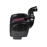 S&B Filters 75-5058 Cold Air Intake Kit for 2011 - 2012 Chevy GMC Duramax Silverado Sierra (Cleanable, 8-ply Cotton Filter)