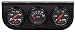 Bosch SP0F000054 Style Line 2" Triple Gauge Kit (Black Dial Face, Black Bezel) primary
