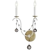 Maxim Formosa - 2 Light Wall Sconce-21.5 Inches Tall and 12 Inches Wide-Ecru/Venetian Gold Finish