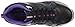 Skechers for Work Women's D'Lite SR Slip Resistant Work Shoe,Black/Purple,7.5 M US