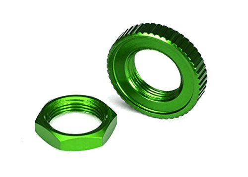 Traxxas 8345G Anodized Aluminum Servo Saver Nuts, Green