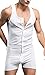 Sandbank Men's Sexy One Piece Button Bodywear Body Suit Underwear Tights Leotard
