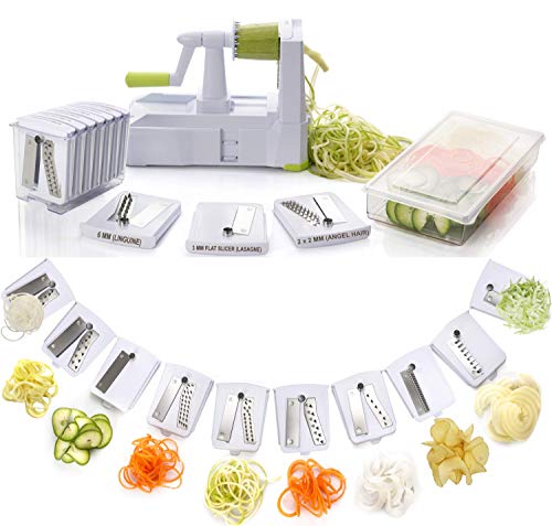 2 Brieftons+10+Blade+Spiralizer+Strongest+Heaviest