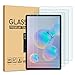 [3-Pack] PULEN for Samsung Galaxy Tab S6 Screen Protector,HD Anti-Scratch No Bubble Anti-Fingerprints 9H Hardness Tempered Glass for Galaxy Tab S6 (2019) SM-T860/SM-T865 Tablet (10.5 Inch)