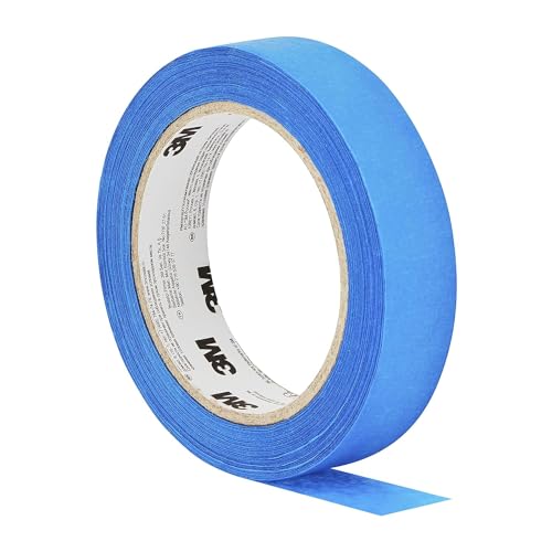 ScotchBlue Multi-Surface Premium Masking Tape, Pack of 3, 24 mm x 41 m, Scotch Adhesive Blue Painters Tape, For Painting and Decorating, Indoor & Outdoor, Sticks Well, 100% PEFC